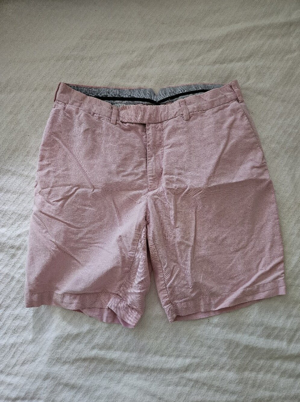 Ralph Lauren Light Pink Cotton Bermuda Shorts